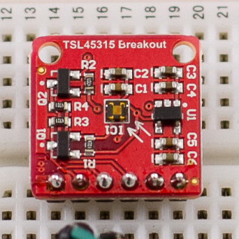 Digitaler Lichtsensor TSL45315 über I²C am Arduino