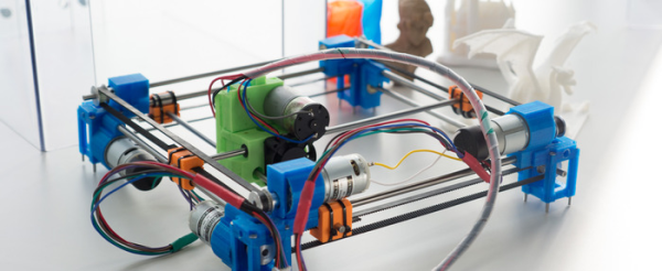 RAPPY – Der 3D Drucker mit Gleichstrommotoren